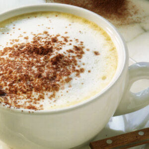 Cappuccino mit Kakao