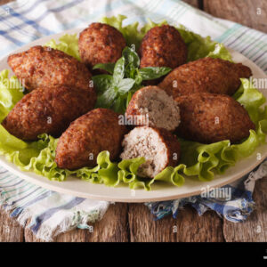 Arabischer Kebbah Teller