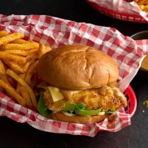 Chicken Burger XL Menü