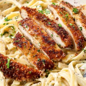 Schnitzel Alfredo